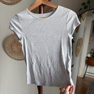 AE GREY BABY TEE